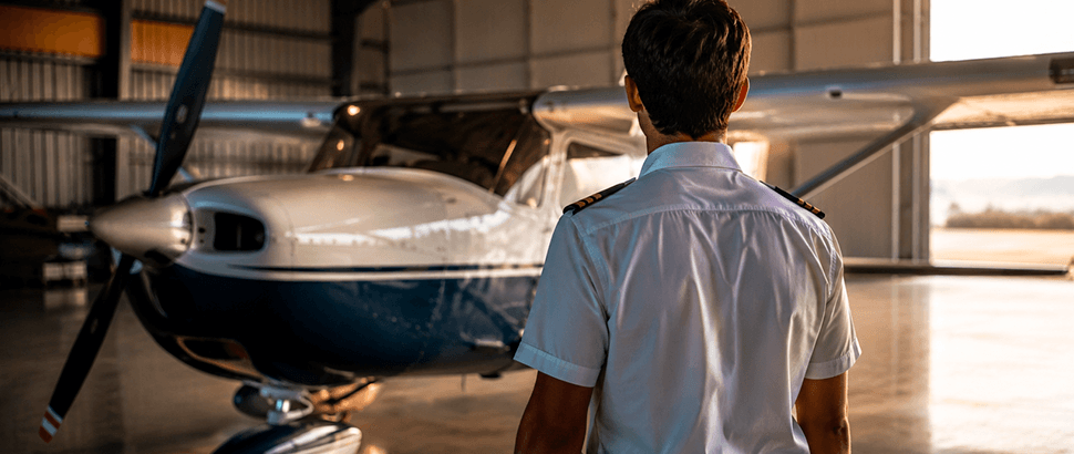 Banner do artigo Quanto custa o curso de Piloto Privado? Guia completo dos custos da formação (Versão Desktop)