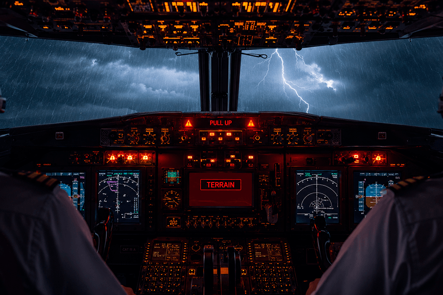Banner do artigo Ruídos e alarmes no cockpit: Entenda o que cada som significa (Versão Mobile)